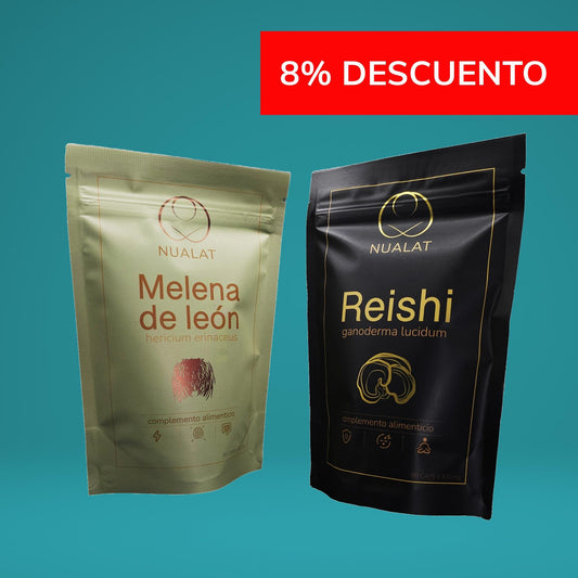 Combo Melena y Reishi - NUALAT