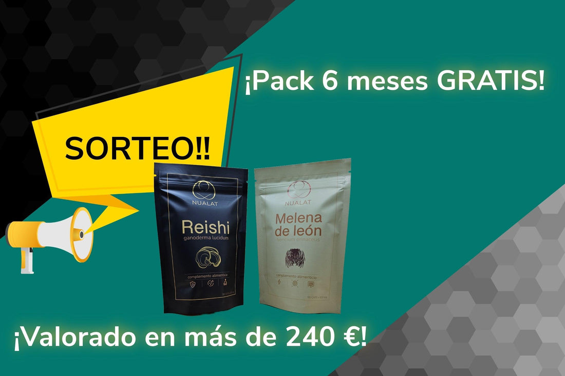 Participa para ganar un pack de 6 meses de tu complemento favorito - NUALAT