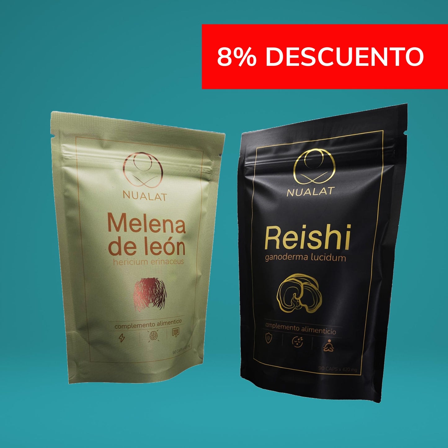 Combo Melena y Reishi